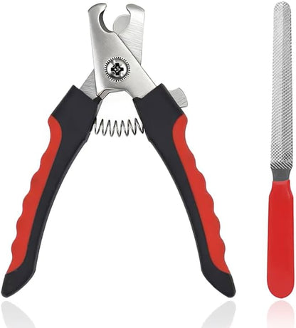 Dog Nail Clippers and Trimmers with Safety Guard for Large Dogs