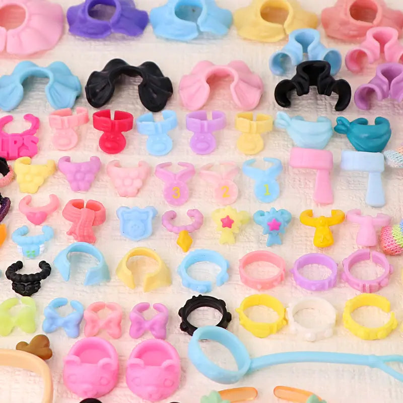 Cute Accessories for Dogs and Cats,Necklace Collar Clothes Glasses Hat Laptop Bow Food and Drink Fit for Shorthair Cat Collie Dachshund Cocker Spaniel Great Dane Deer Pet Figure
