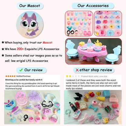 Cute Accessories for Dogs and Cats,Necklace Collar Clothes Glasses Hat Laptop Bow Food and Drink Fit for Shorthair Cat Collie Dachshund Cocker Spaniel Great Dane Deer Pet Figure